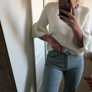 Zara cropped sweater